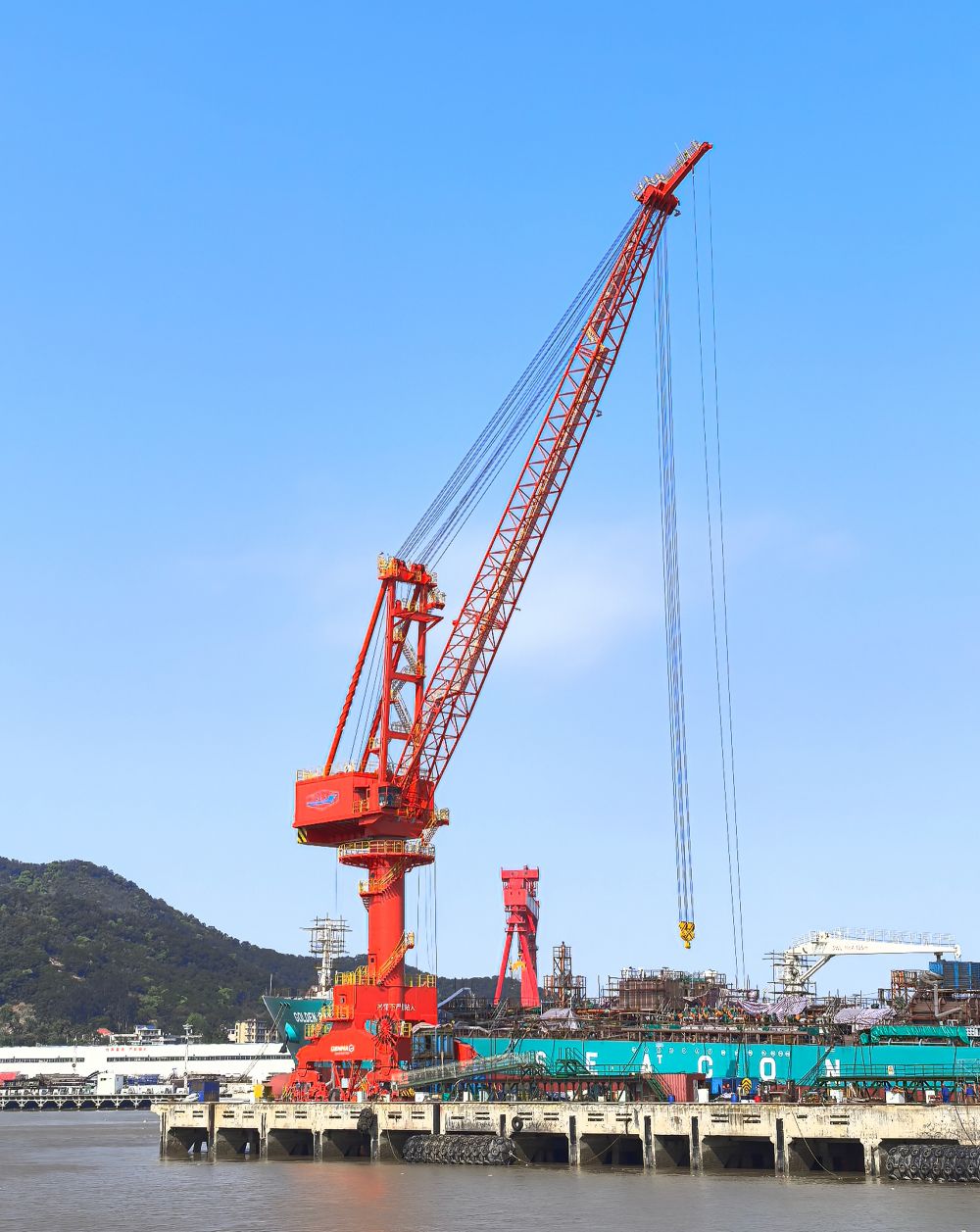 GENMA品牌中標國內客戶9臺門座機起重機訂單(圖1)